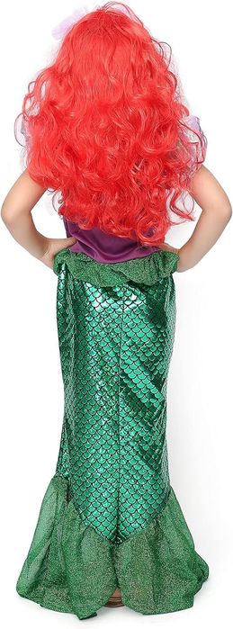 Kostium Księżniczki Syrenki dla Dziewczynki Rozmiar 3-4 Lata