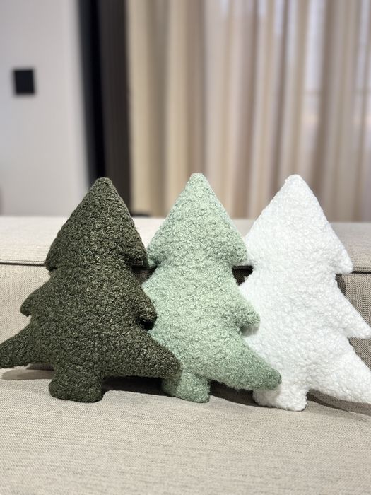 Декоративні новорічні подушки (ялинка маленька)