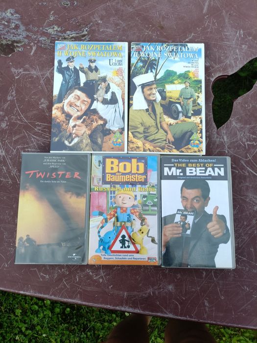 Kasety VHS orginał