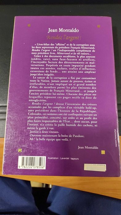 Livro Rendez L’argent