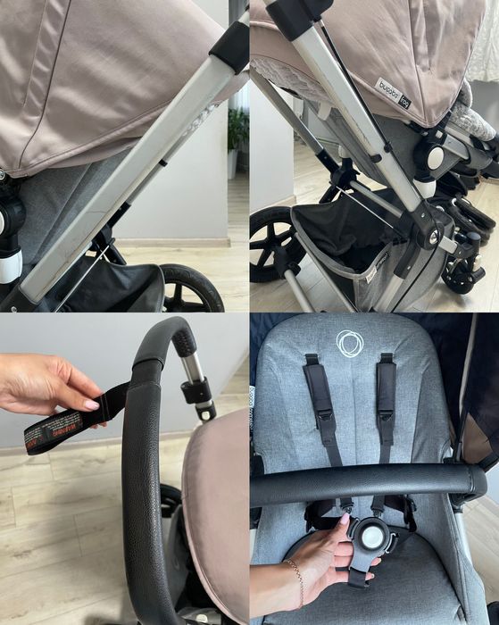 Коляска Bugaboo Cameleon3 в комплекті з підніжкою для старшої дитини