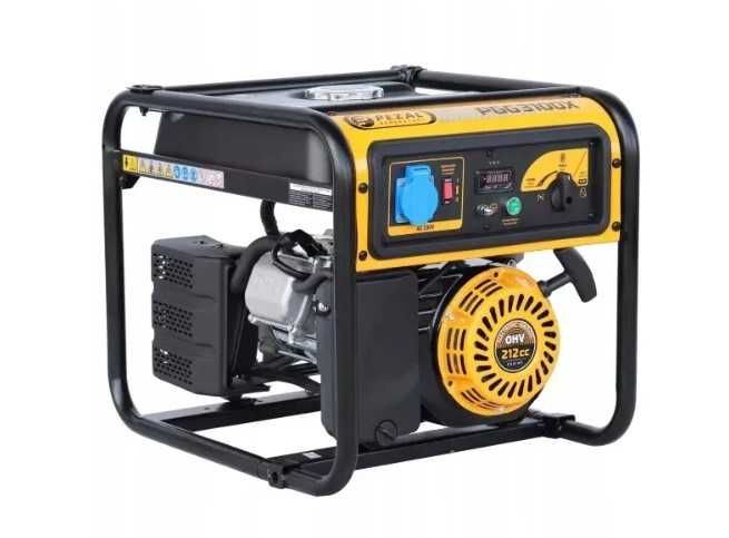 Бензиновый однофазный генератор Pezal PGG3100X - 3,3 кВт 3,3kw
