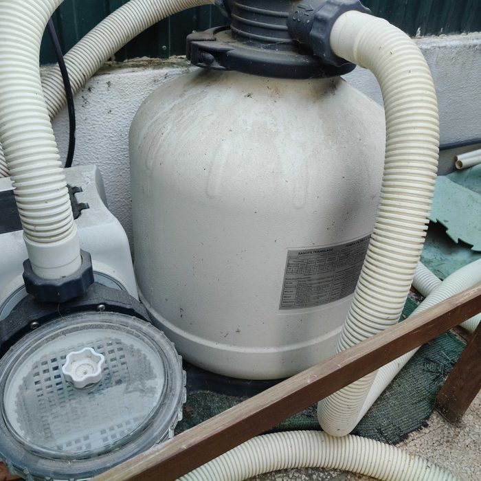 bomba piscina Intex - 10.000 l/h + escada + Skimmer