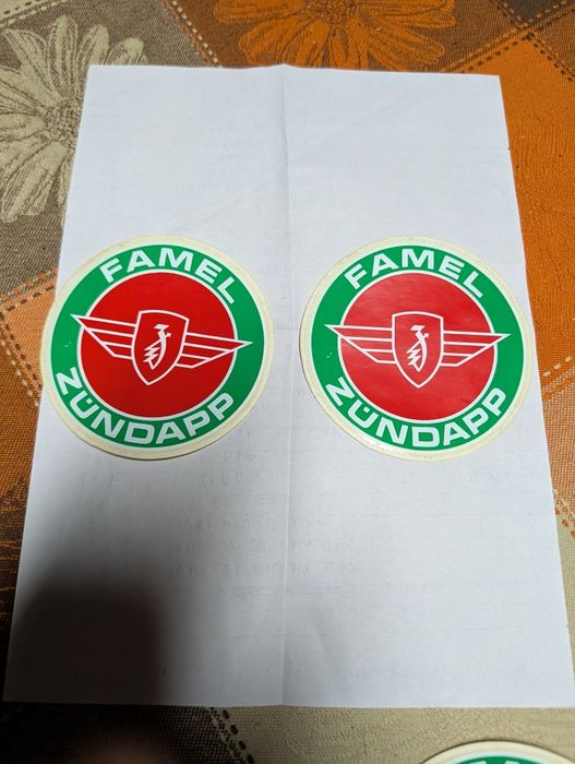Autocolantes  famel originais