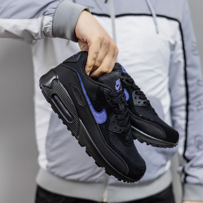 Кросівки Nike Air Max 90 Black/Navy premium