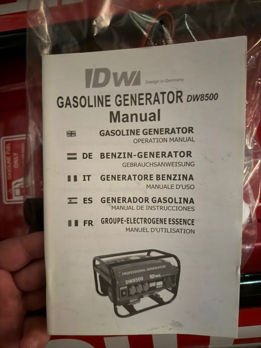 Генератор бензиновий DW8500 2.5кВт