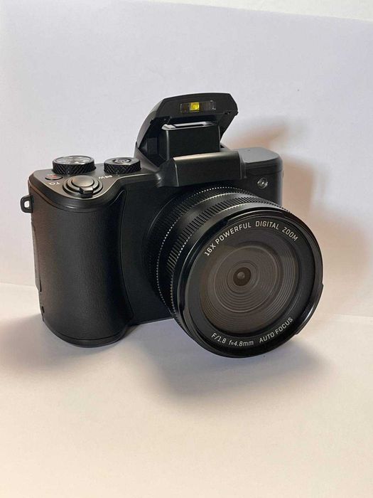 Câmeras Digitais 8k Para Fotografia Câmera Profissional Wifi De 88 Mp Com Foco Automático E Lente Dupla 16x Ikikso (preta)