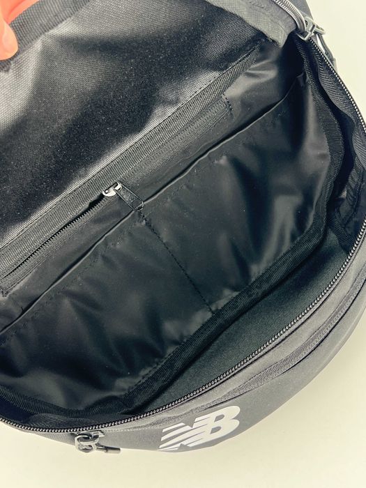 Бананка NB Streetline Cordura чорна 4 л Cordura 1000D з фурнітурою YKK