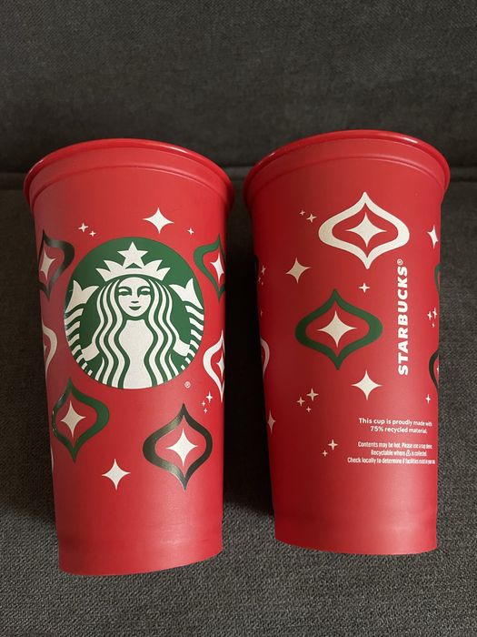 Стакан чашка Starbucks для горячих напитков