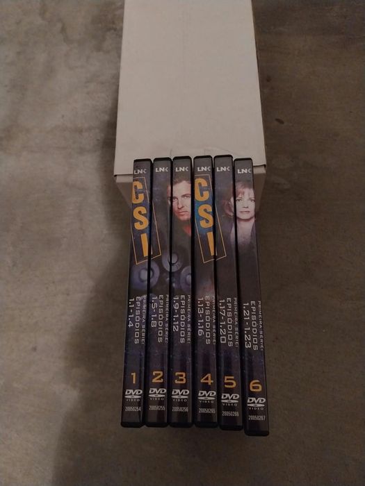 CSI Crime Sob Investigação – Temporadas 1 e 2 – 12 DVDs Novos e Selados