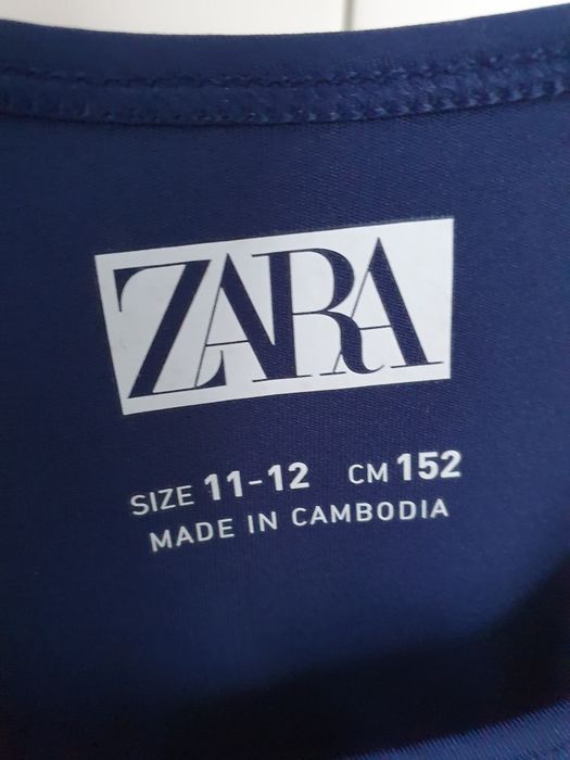 Dziecięca bluzka na ramiączka zara