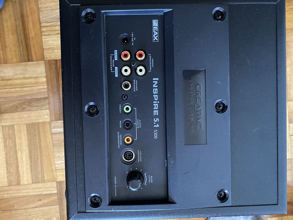 colunas de som Creative Inspire 5.1 5300