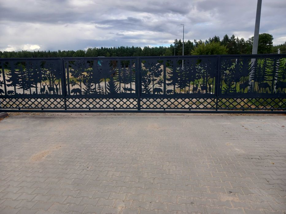 Trwałe solidne modne stylowe tanie wysokie ozdobne ogrodzenie domu