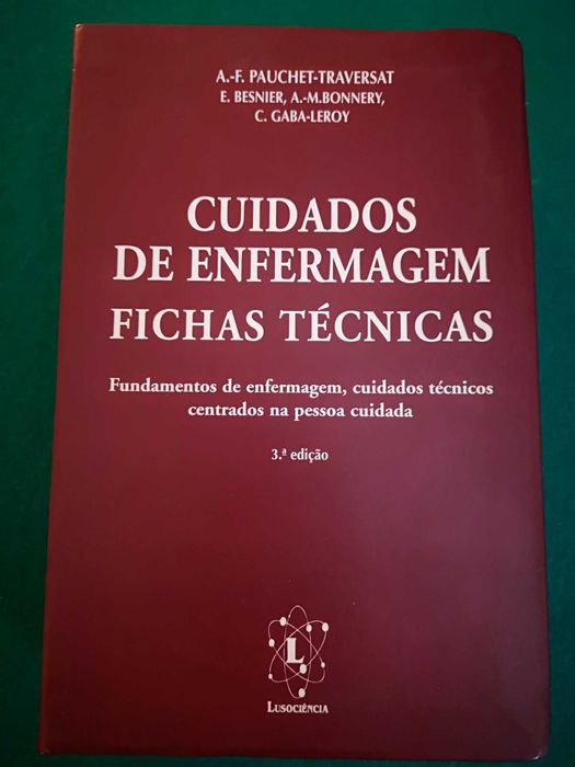 Livro: Cuidados de Enfermagem - Fichas Técnicas