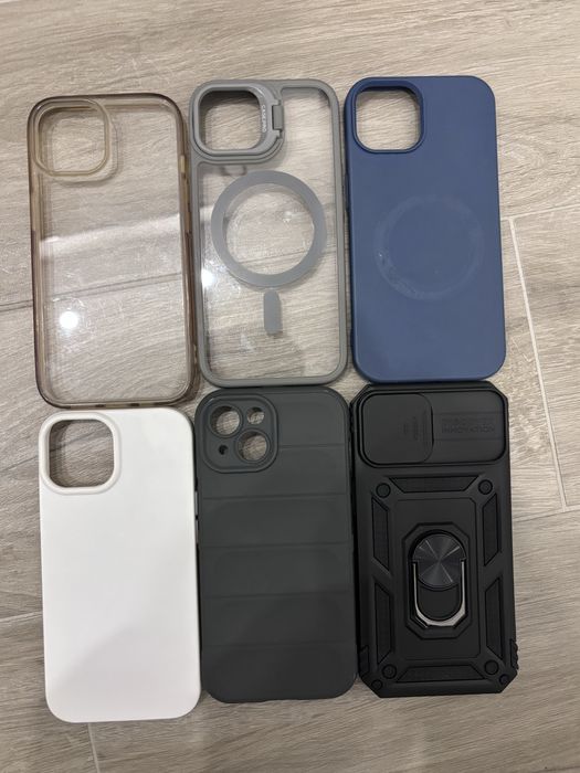 Capas iphone 15 (6 unid.)