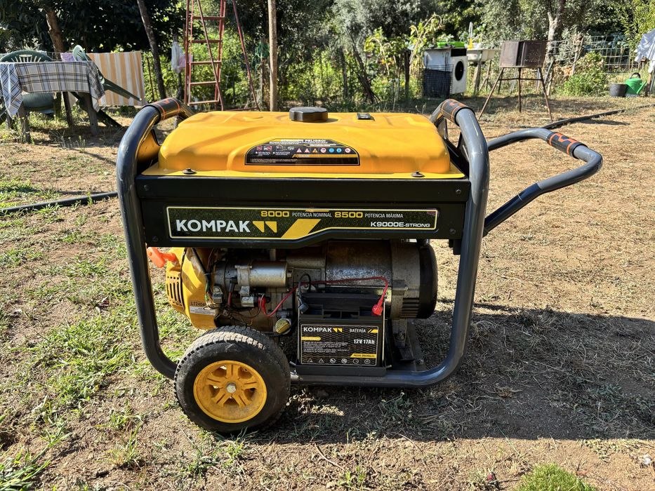 Gerador a gasolina kompak K9000E 8,5kw