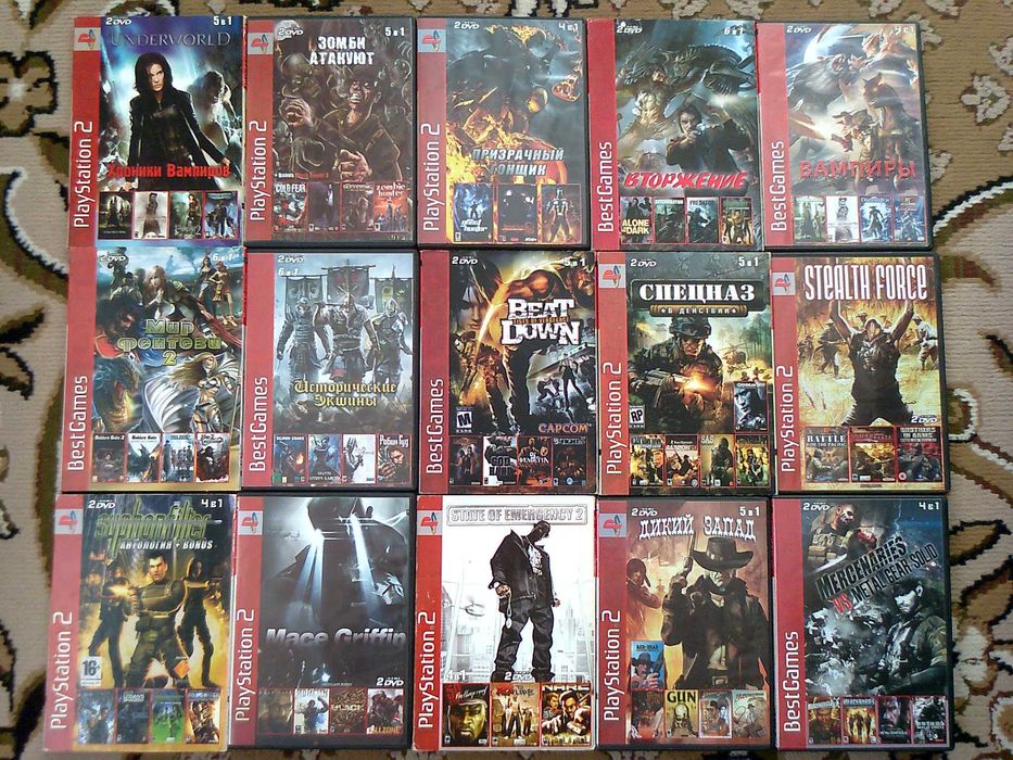 Продам Диски до Sony Playstation 2.ПС 2.PS 2.(Дискі/Ігри PS.2).