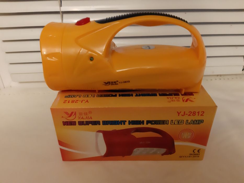 Ліхтарик Акумуляторний світлодіодний яскравий Yajia YJ-2812