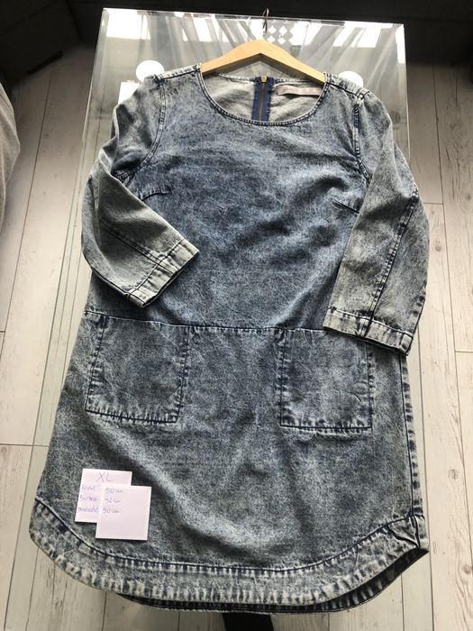 Sukienka jeansowa damska