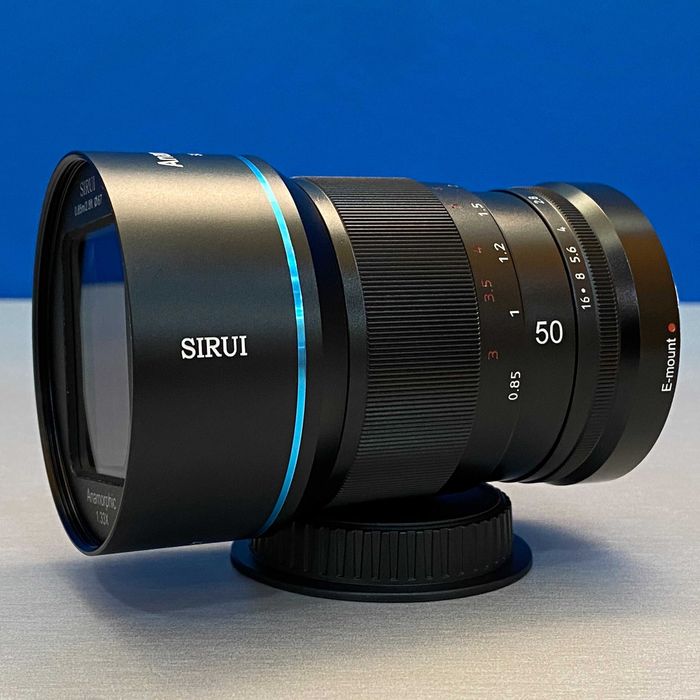 SIRUI Anamorphic 50mm f/1.8 1.33x (Sony E-Mount) - 3 ANOS DE GARANTIA