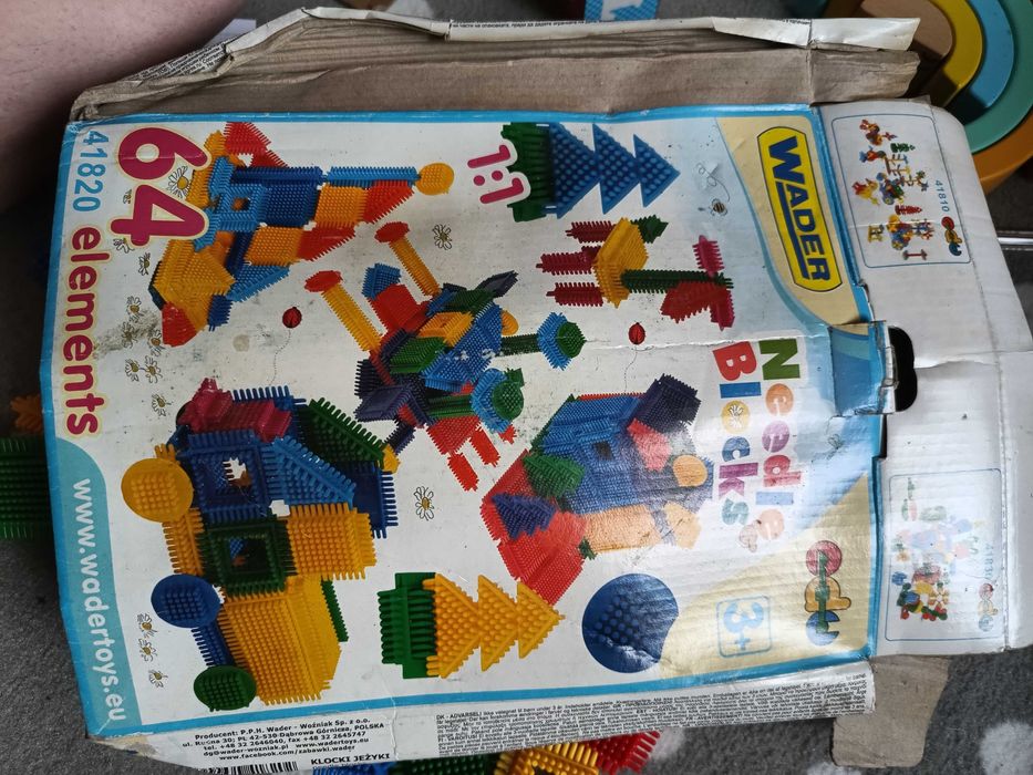 Klocki jeżyki Wader