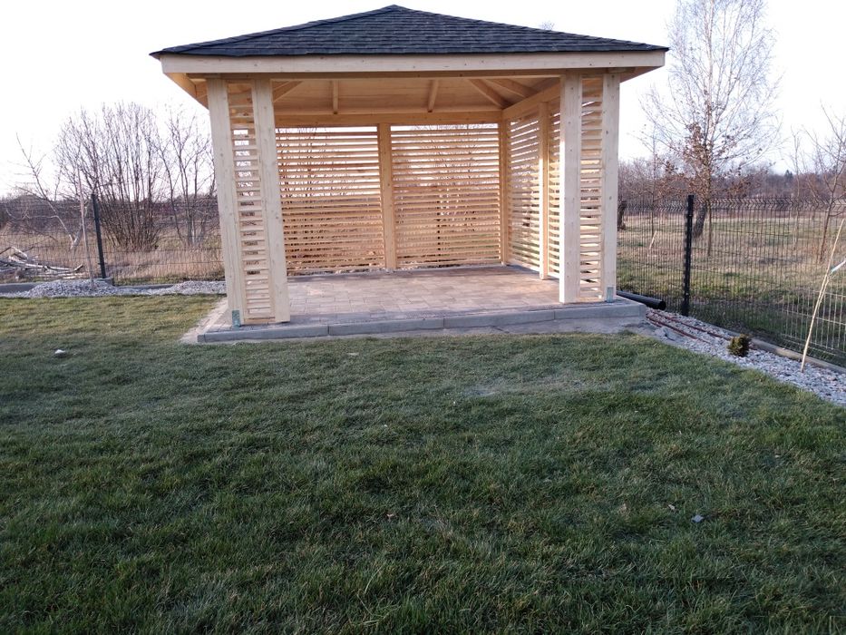 Altanka drewniana .3,5 X3,5 m