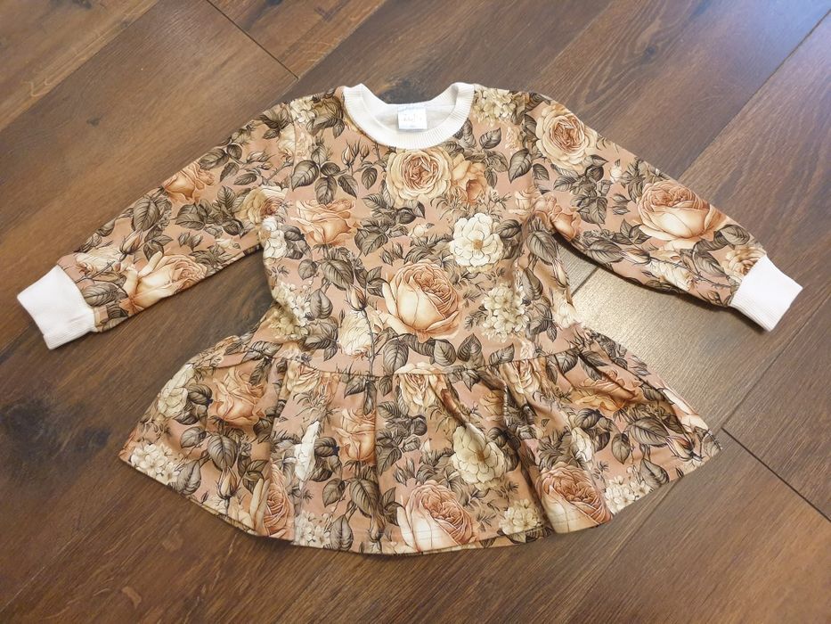 Piękna dziewczęca tunika Zula, handmade