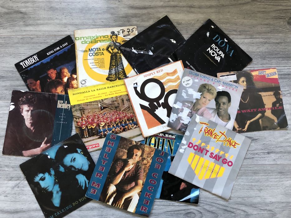 Singles vinil anos 50/60/70/80/90 antigos