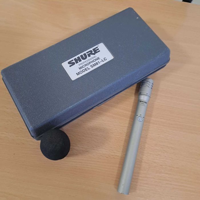 Mikrofon pojemnościowy Shure SM81 stan bdb