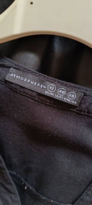 Camisa preta Atmosphere tamanho L. Usada.