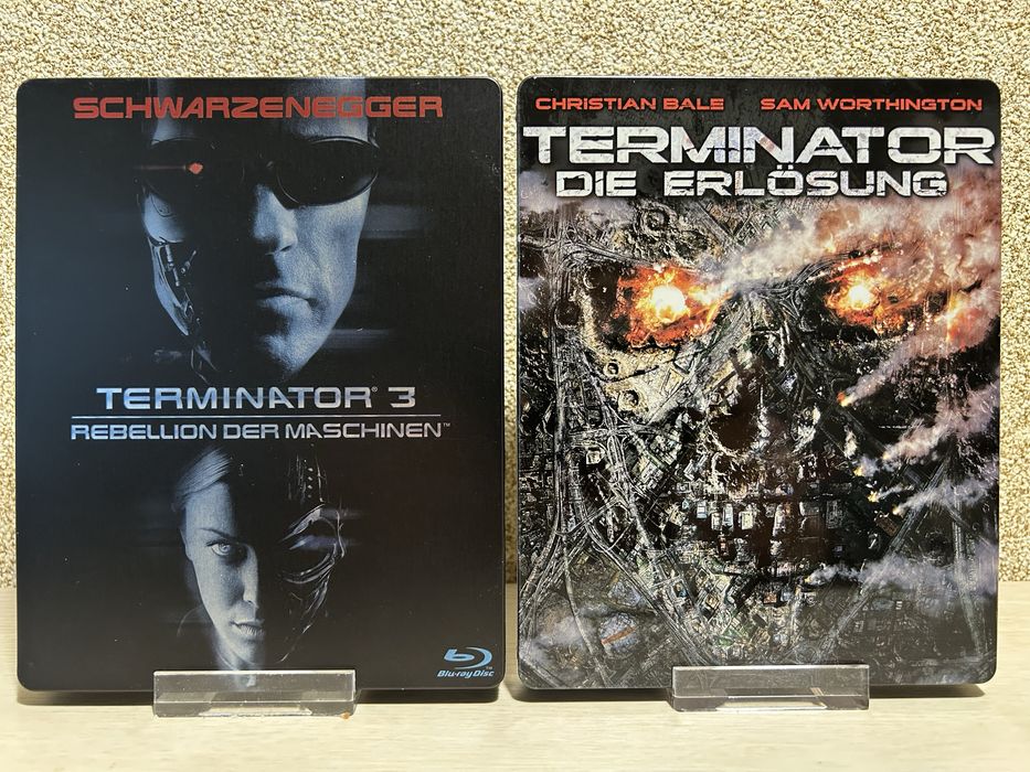Steelbook Blu-ray Терминатор 1-5 / Армагеддон