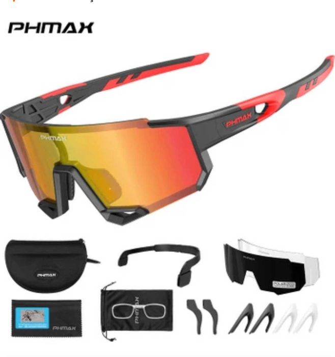 Поляризовані, велосипедні, спортивні окуляри  PHMAX, COMAXSUN