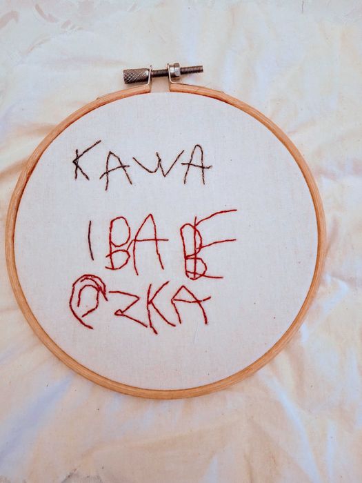 Haft, pamiątka personalizowana, prezent