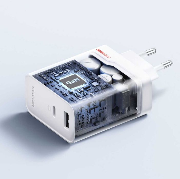 OnePlus SUPERVOOC 120W Dual Ports GaN Power Adapter Kit OSABBCBBAE