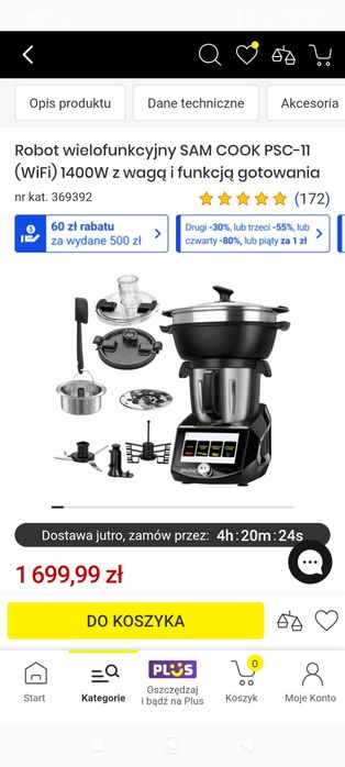 Termorobot Sam cook psc11