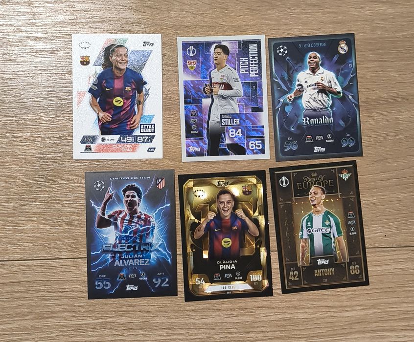 Karty match attax