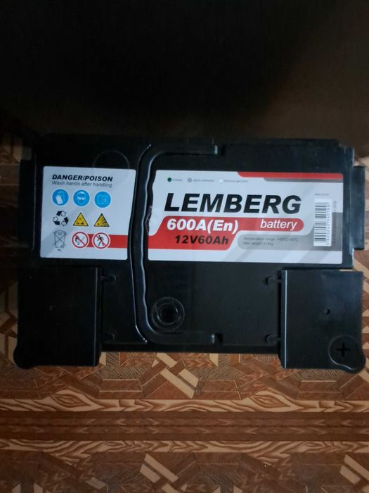 Продам акумулятор Lemberg 60Ah/12V