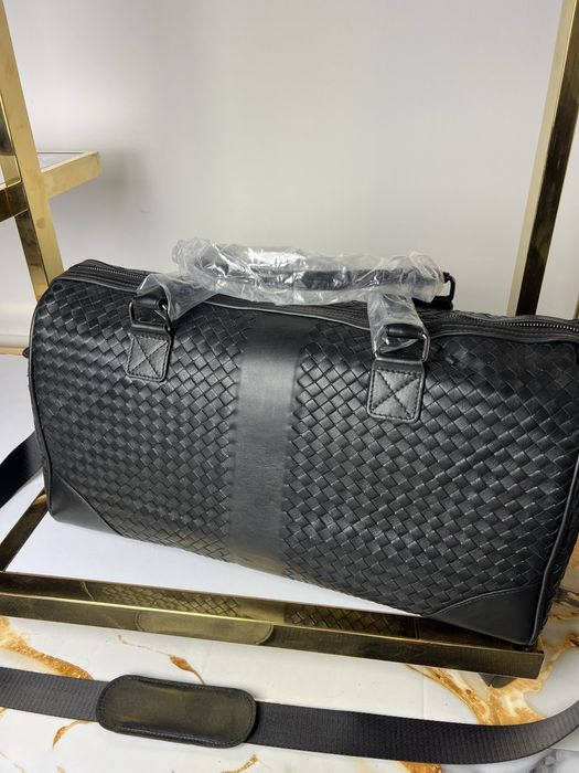 Torba Bottega Veneta skora naturlana