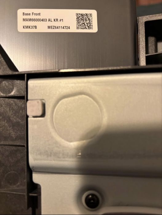 Suporte para TV LG 65 polegadas nova