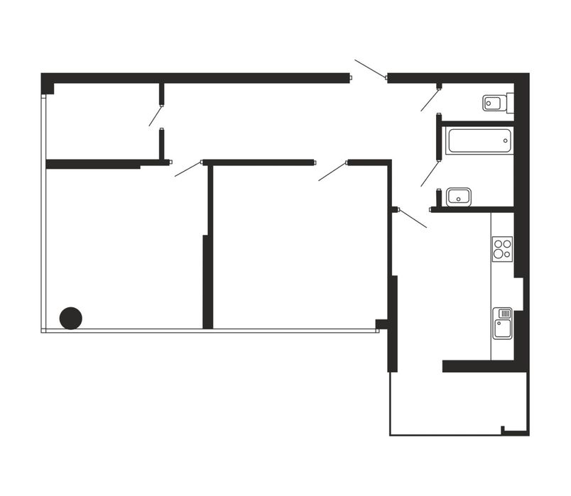 2-кімнатна квартира за адресою вул. Стрийська (площа 70 м²) - Atlanta.ua - фото 10
