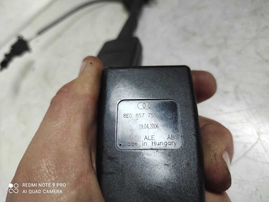 Audi A6 a3 a4 zapinka pasa lewa prawa oryginał gwarancja