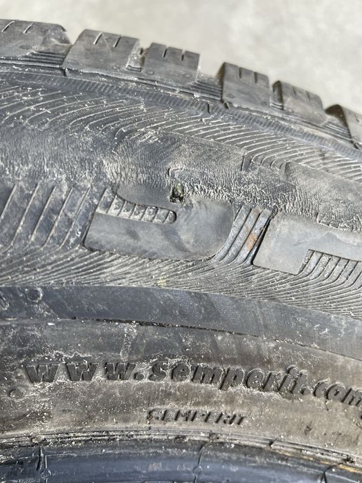 Пара 215/65r16 Semperit /7mm/ зимова резина