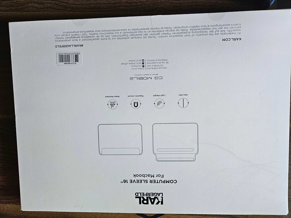 torba Karl Lagerfeld, na dokumenty, laptop, do biura