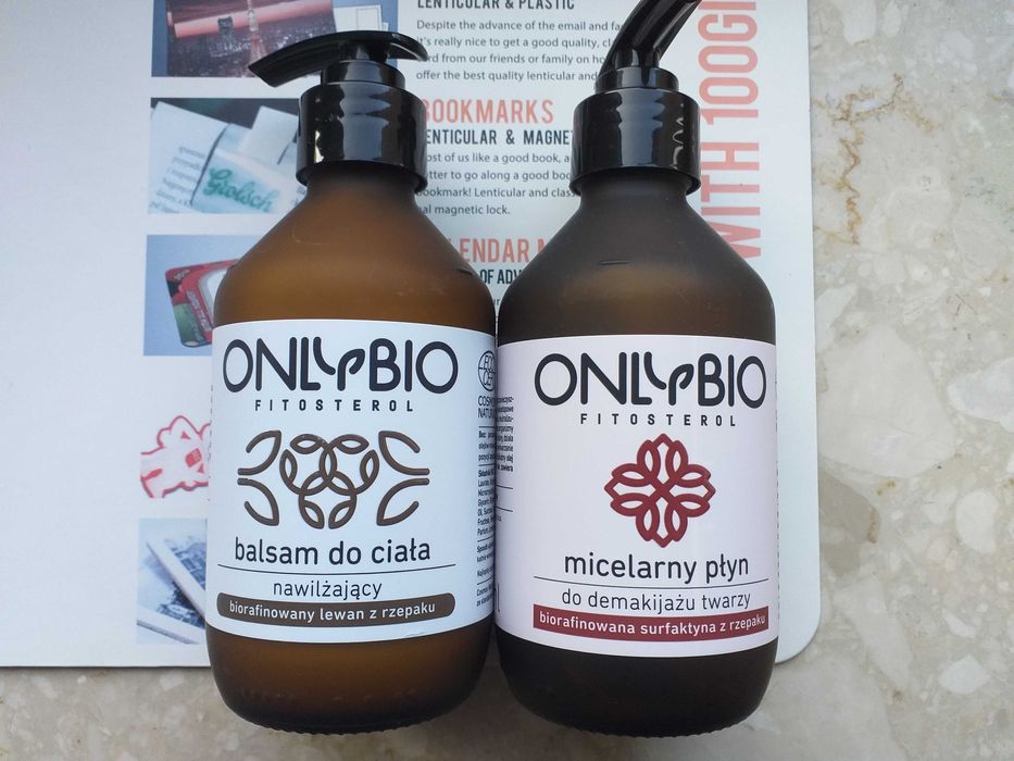 balsam do ciała i płyn micelarny Bio