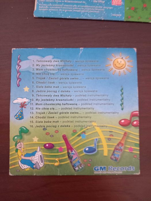Dla dzieci muzyka i bajki na płytach