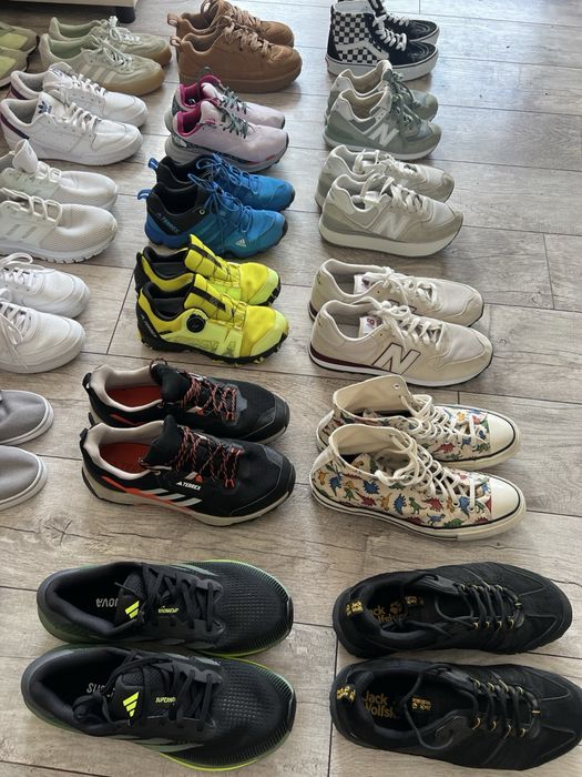 Buty damskie meskie mix do odsprzedaży bulk