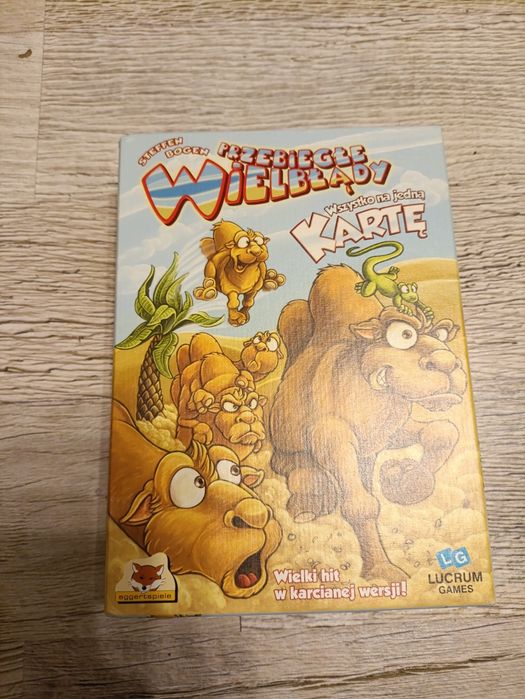 Przebiegłe Wielbłądy Wszystko na jedną kartę gra karciana