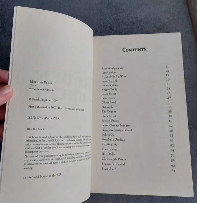 SÓ 3€ C/ PORTES GRÁTIS | Hidden Dublin (Inglês) – Frank Hopkins