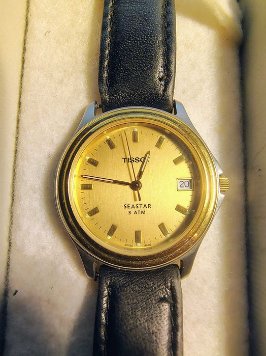 Zegarek damski Tissot T 18.2.422.21 pozłacany