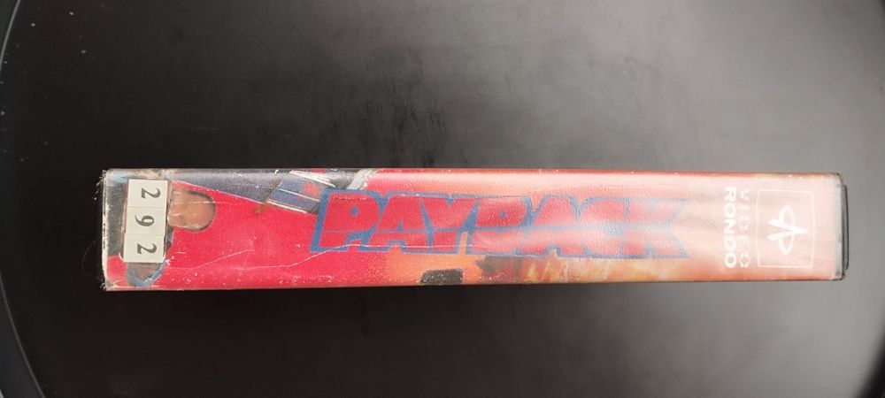 Kaseta VHS Payback – Video Rondo 1992 – Michael Ironside, Don Sway